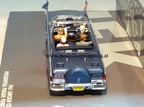 Lincoln Continental X-100 1961 Parade Car JFK KENNEDY 1:43